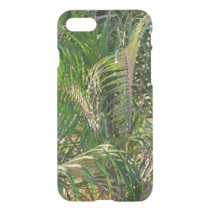 Sunset Lit Palm Fronds Tropical iPhone SE/8/7 Case