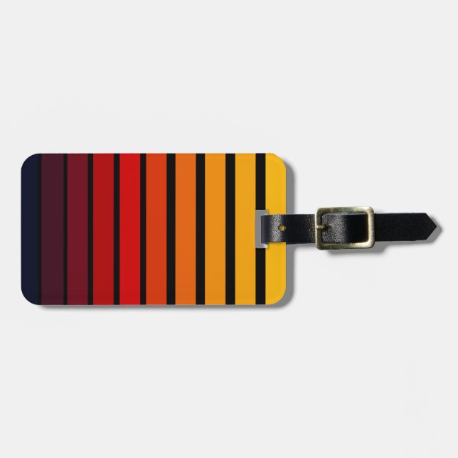 Sunset Luggage Tag (Front Horizontal)