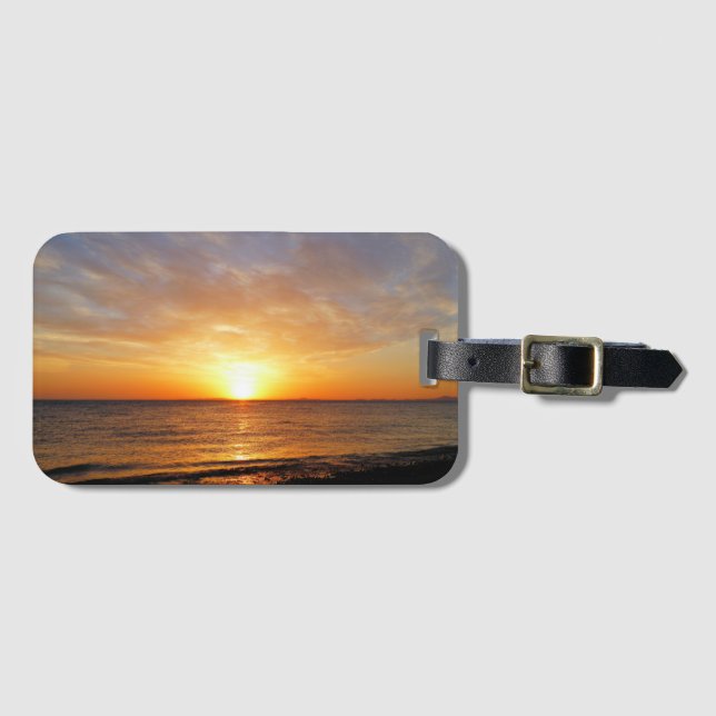 SUNSET LUGGAGE TAG (Front Horizontal)