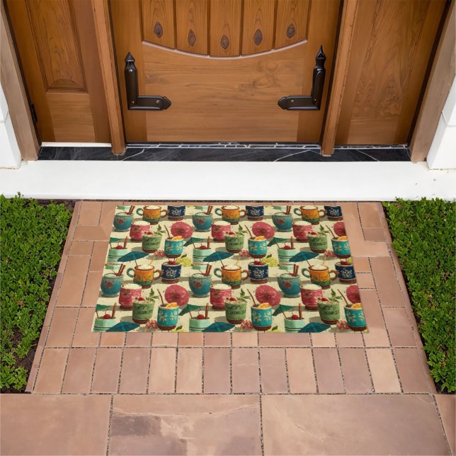 Sunset Mai Tais Doormat (Outdoor)