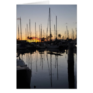 Sunset Masts Cards