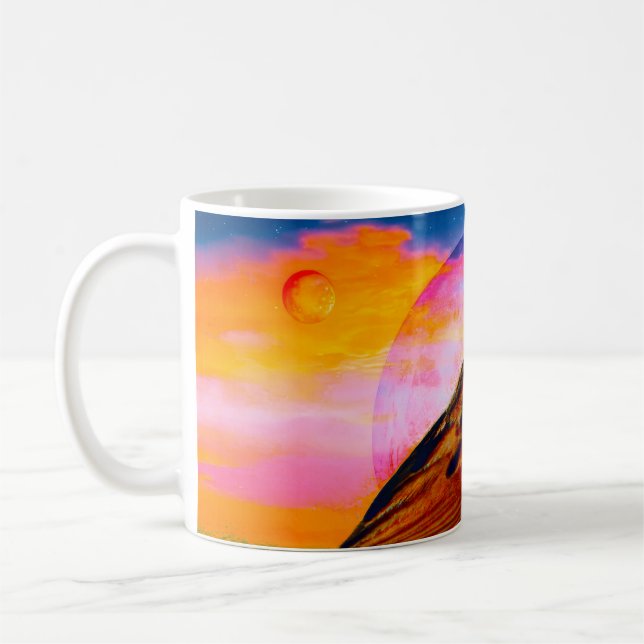 Sunset Melody Coffee Mug (Left)