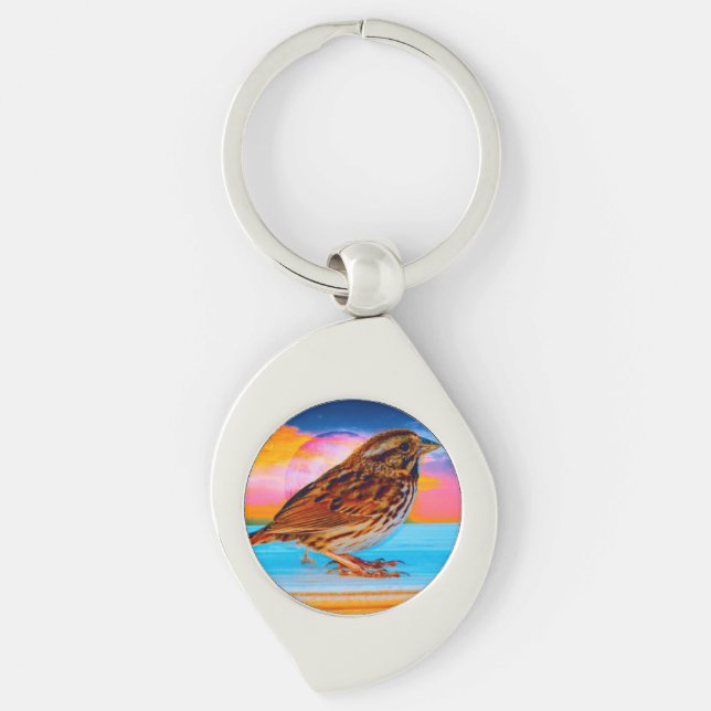 Sunset Melody Keychain (Front)