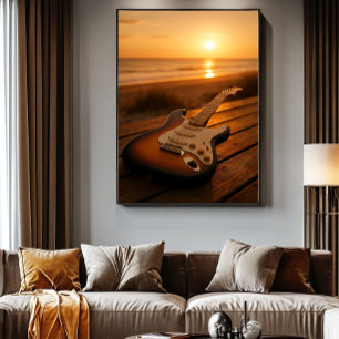 Sunset Melody Poster