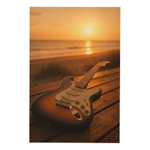Sunset Melody Wood Wall Art