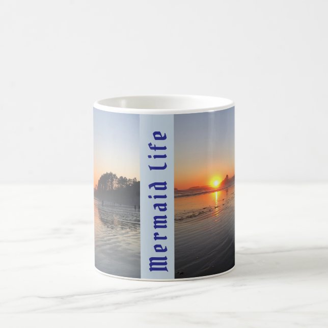Sunset Mermaid Life MUG (Center)