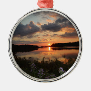 Sunset Metal Ornament
