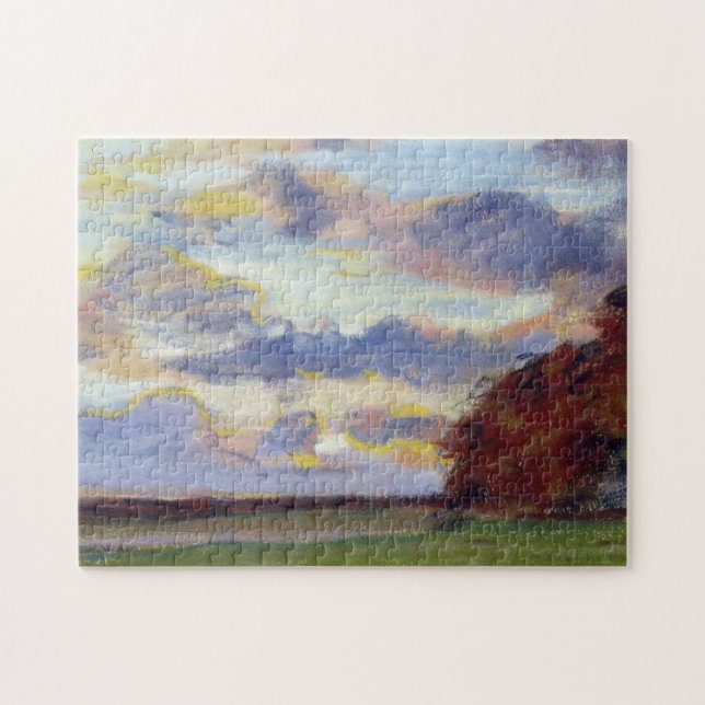 Sunset Monet Fine Art Jigsaw Puzzle (Horizontal)