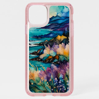 Sunset Mountain Wildflowers over water Speck iPhone 11 Pro Max Case