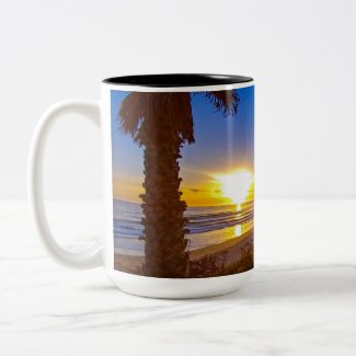 Sunset Muggin Two-Tone Coffee Mug