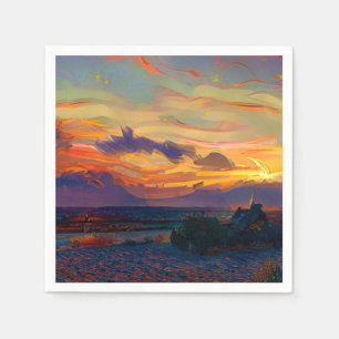 SUNSET NAPKINS