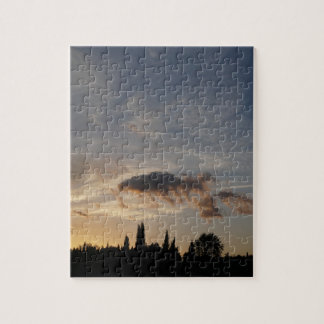 sunset nature jigsaw puzzle