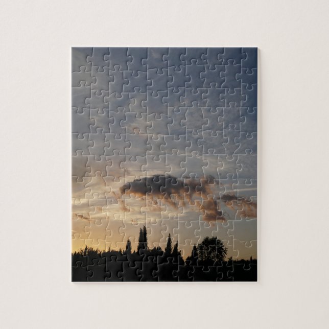 sunset nature jigsaw puzzle (Vertical)