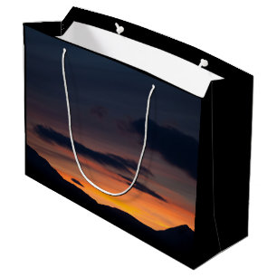 Sunset Nature Photo Large Gift Bag