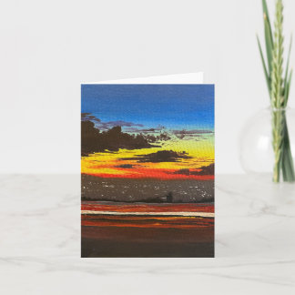 Sunset Note Card
