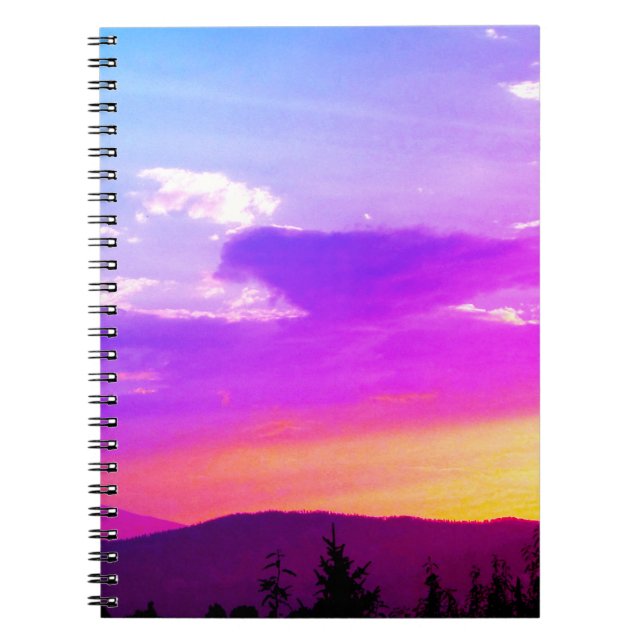 Sunset Notebook (Front)