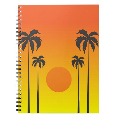 Sunset Notebook