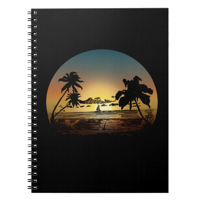 Sunset Notebook (Front)