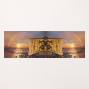 Sunset Ocean Cliff Yoga Mat