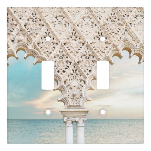 Sunset Ocean Dream Arches 2 wall art  Light Switch Cover