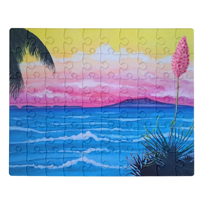 Sunset Ocean Jigsaw Puzzle
