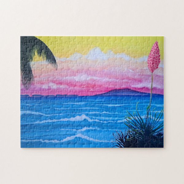 Sunset Ocean Jigsaw Puzzle