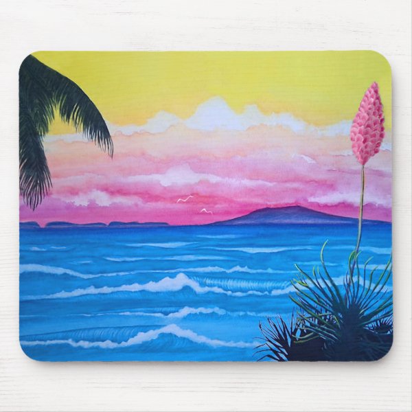 Sunset Ocean Mouse Pad