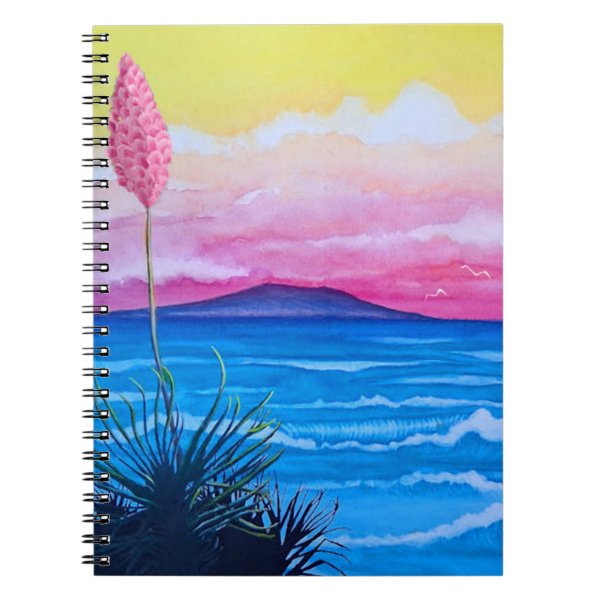 Sunset Ocean Notebook