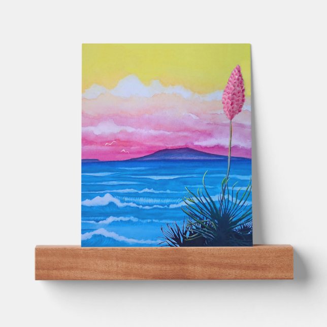 Sunset Ocean  Picture Ledge (Front)