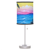 Sunset Ocean  Table Lamp (Left)