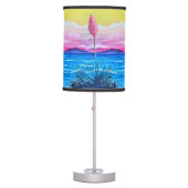 Sunset Ocean  Table Lamp (Front)