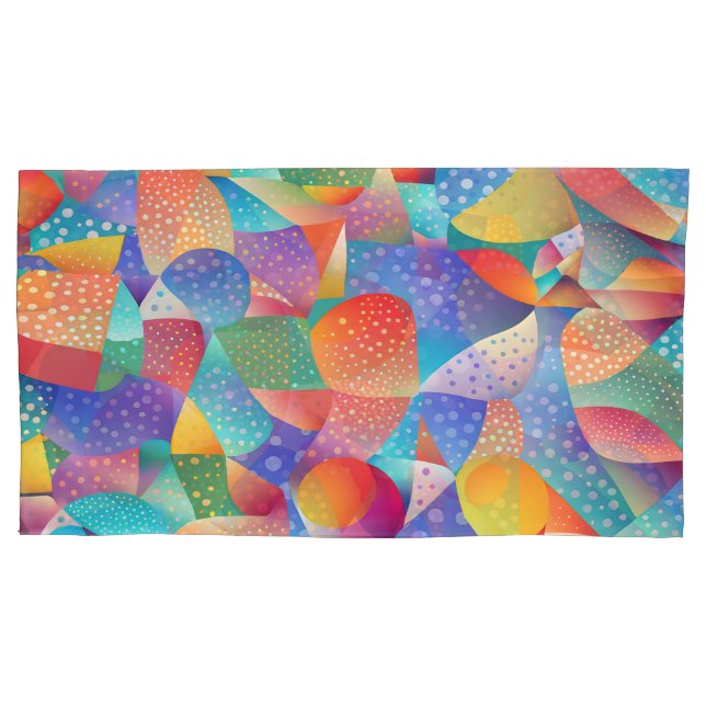Sunset Ocean Waves Pillow Case (Front-Left)