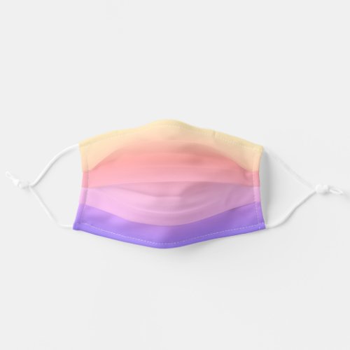 Sunset Ombre Gradient Adult Cloth Face Mask