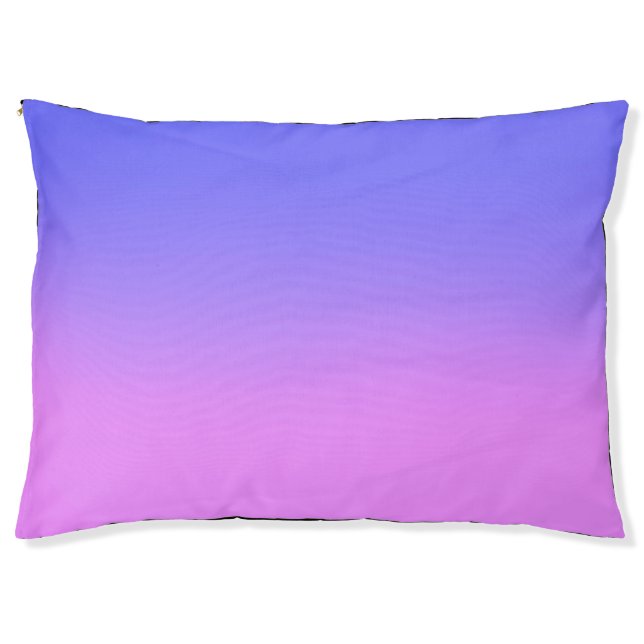 Sunset Ombre Purple & Pink Pet Bed (Front)