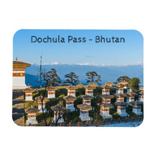 Sunset on Dochula Pass _ Bhutan Himalaya Magnet