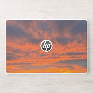Sunset on Fire HP Laptop Skin