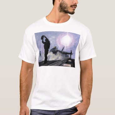 Sunset on Flight Deck T-Shirt Sunset on Flight Deck T-Shirt