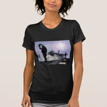 Sunset on Flight Deck T-Shirt Sunset on Flight Deck T-Shirt