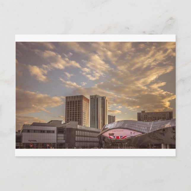 Sunset on Grand Central Postcard (Front)