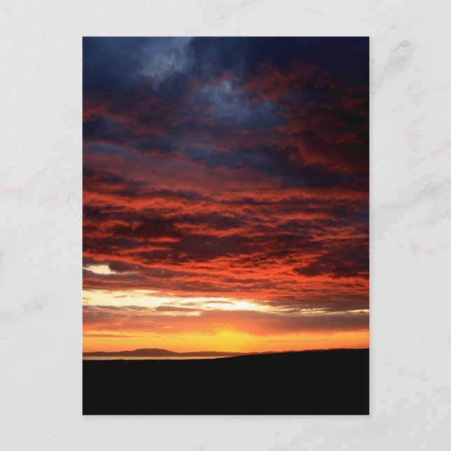 Sunset on Islay, Scotland Postcard (Front)