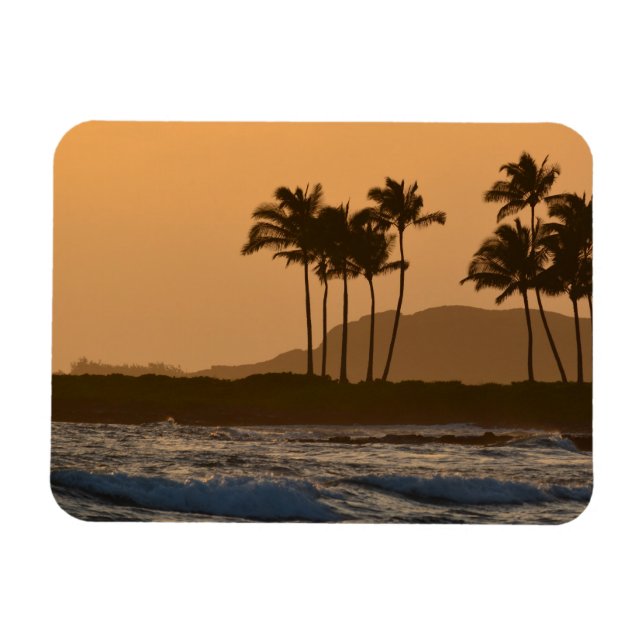 Sunset on Kauai Magnet (Horizontal)