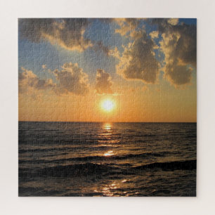 Sunset on Lake Superior - Michigan - 20x20 -676 pc Jigsaw Puzzle