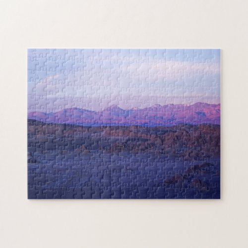 Sunset on Moon Valley _ Chile Jigsaw Puzzle