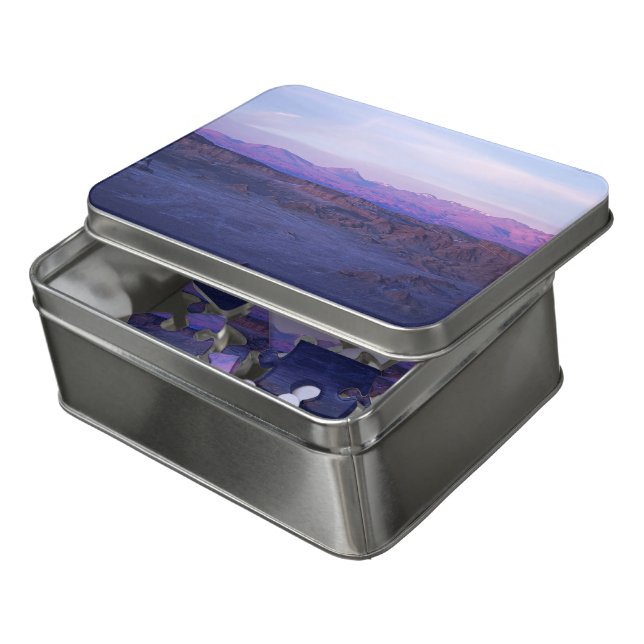 Sunset on Moon Valley - Chile Jigsaw Puzzle (Lid Open)