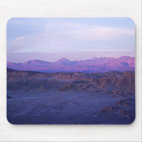 Sunset on Moon Valley _ Chile Mouse Pad