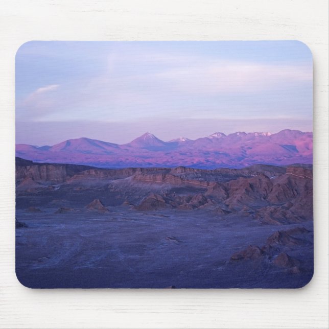 Sunset on Moon Valley - Chile Mouse Pad (Front)