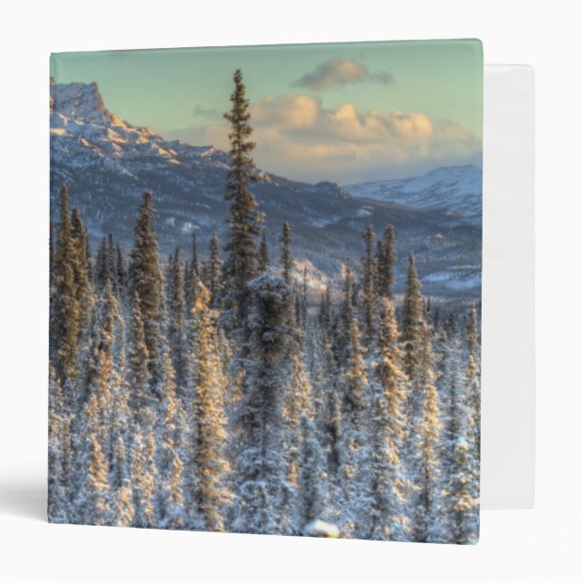 Sunset on Mount Fellows 3 Ring Binder (Front/Inside)