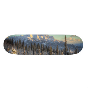 Sunset on Mount Fellows Skateboard Deck