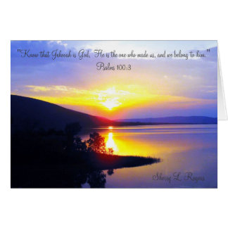 "Sunset on Sardis Lake" Cards