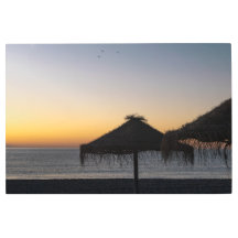 Sunset on the beach